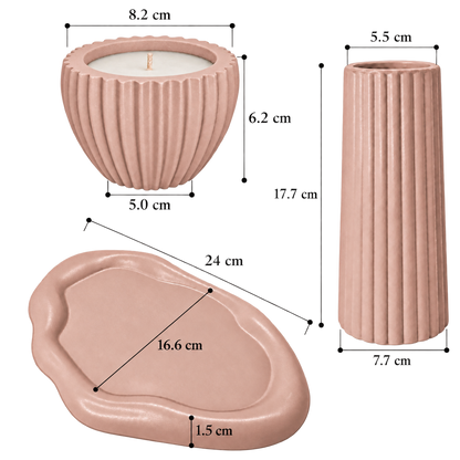 Maison Trio - Blush Clay - 04