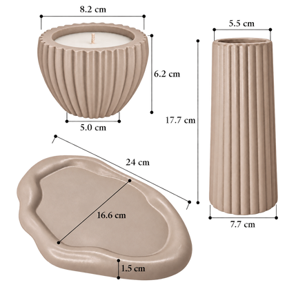 Maison Trio - Light Taupe - 04