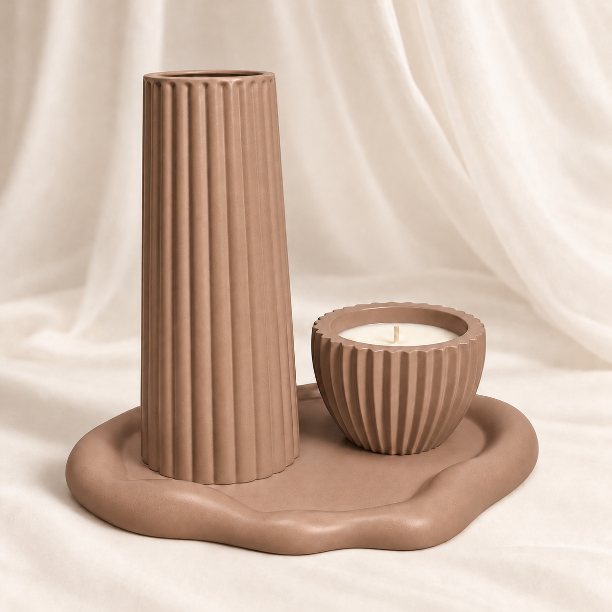 Maison Trio - Cocoa Brown - 02