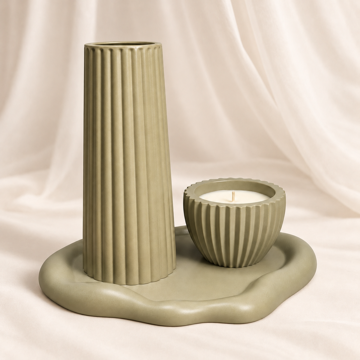 Maison Trio - Soft Olive - 02