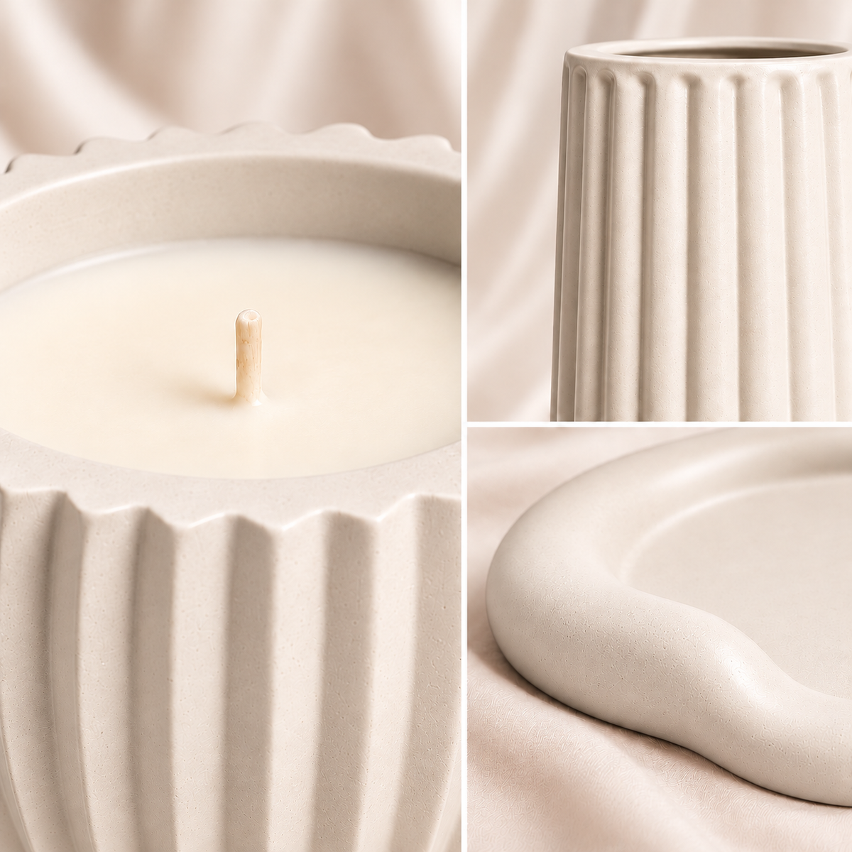 Maison Trio - Almond White - 03