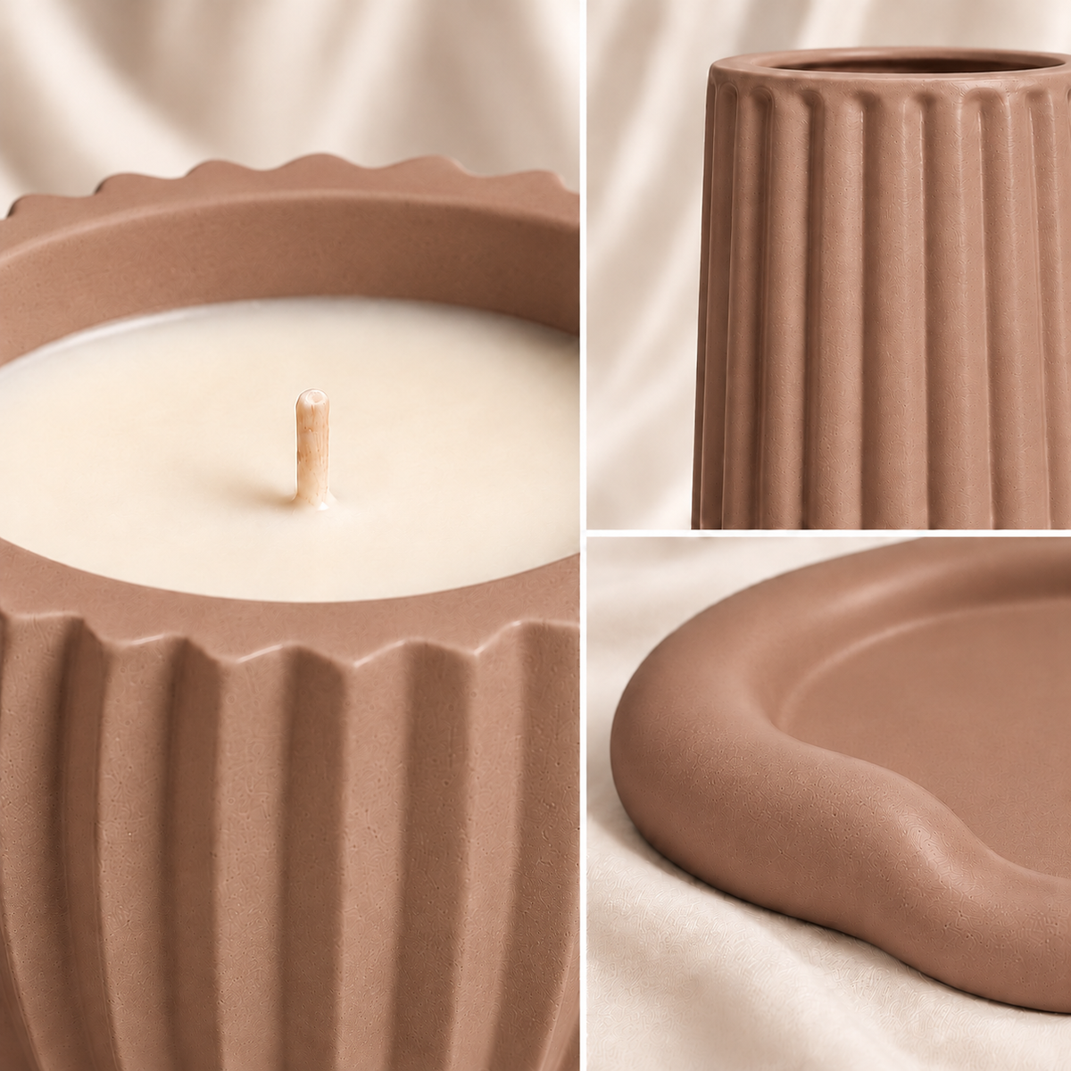 Maison Trio - Cocoa Brown - 03