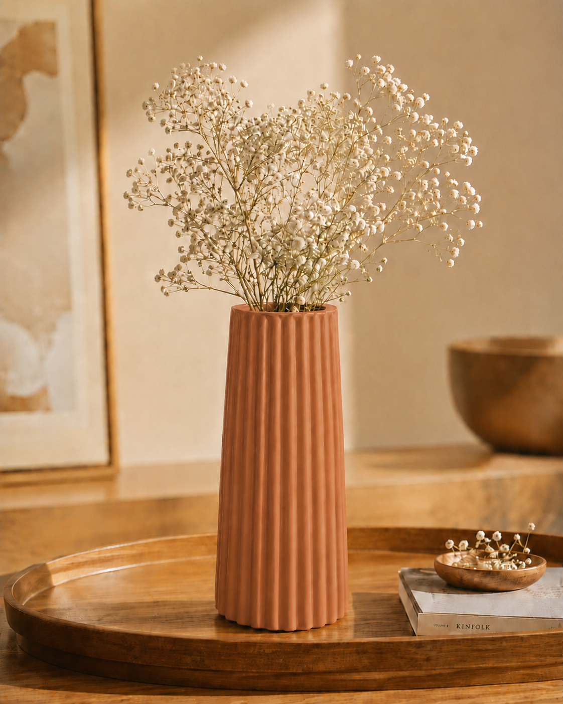Fluted Vase