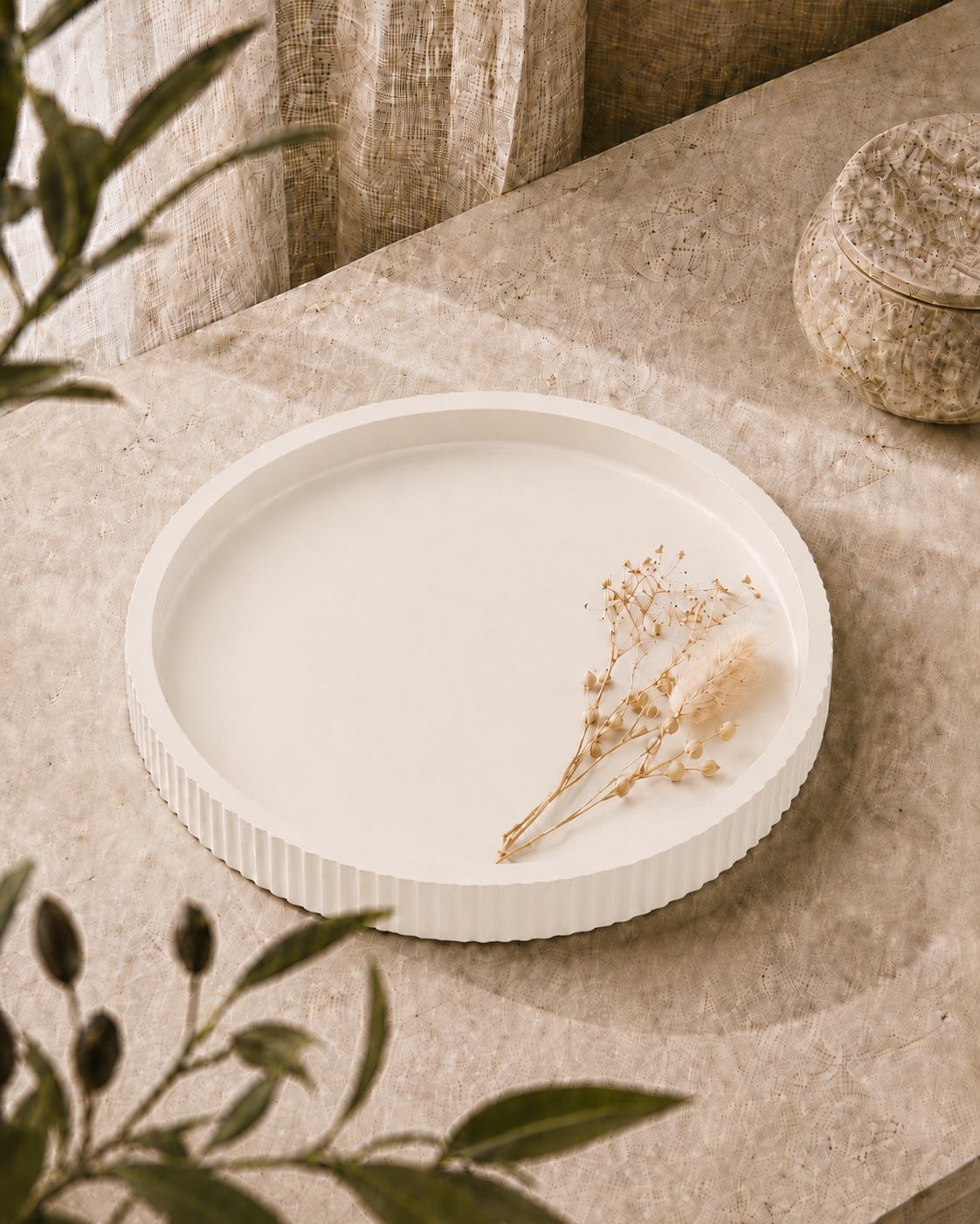 Plateau rond