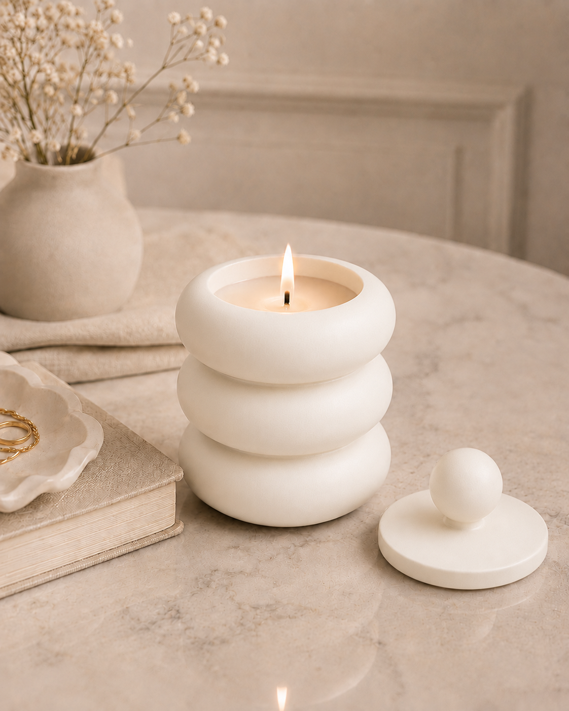 Small Bubble Candle