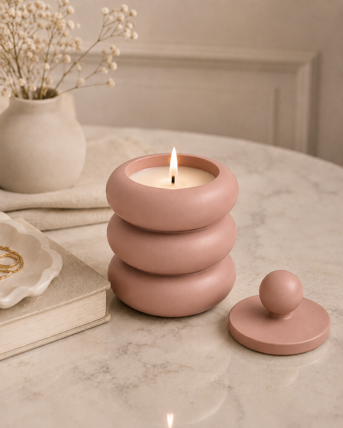 Small Bubble Candle
