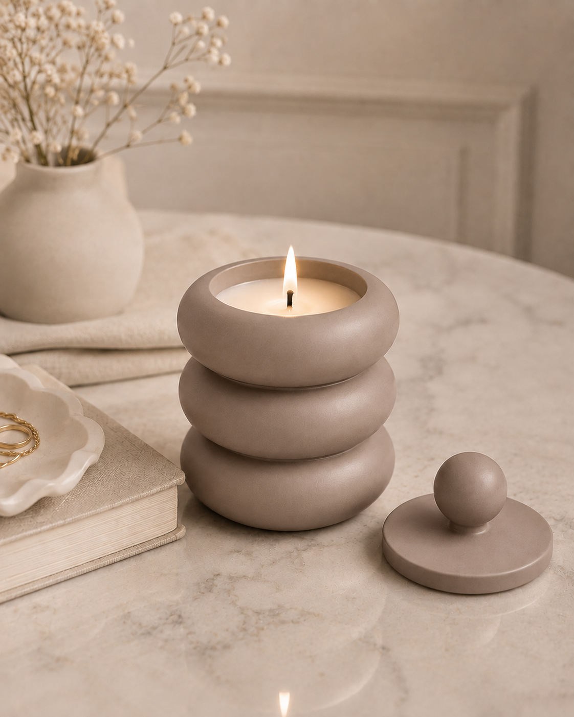 Small Bubble Candle