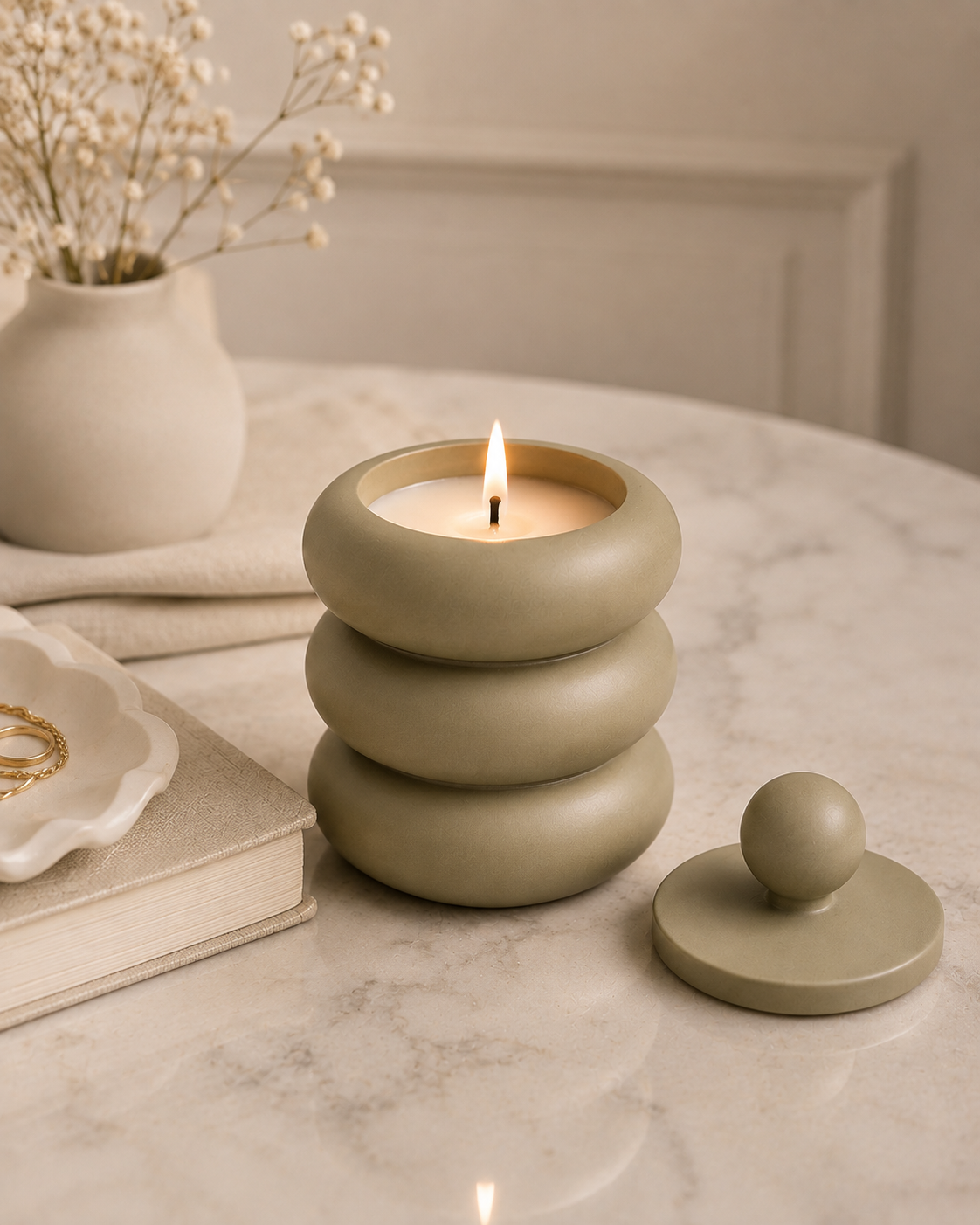 Small Bubble Candle